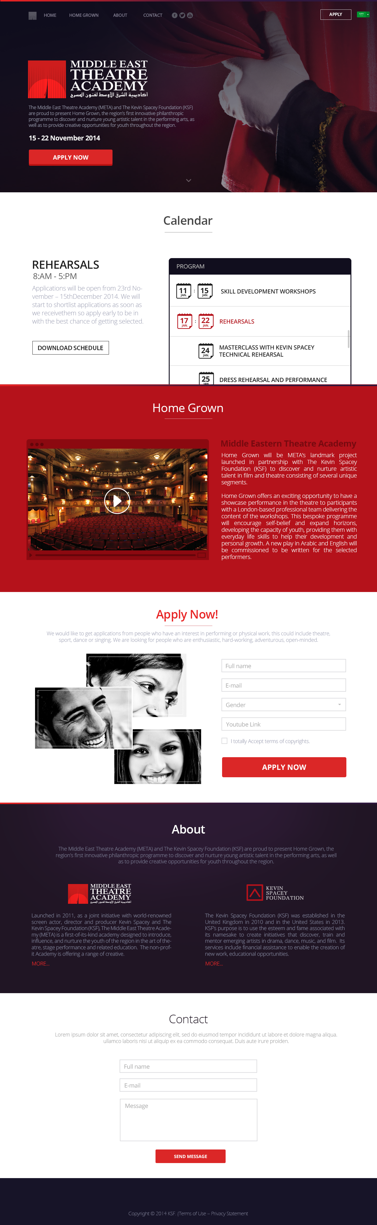 keven spacey foundation