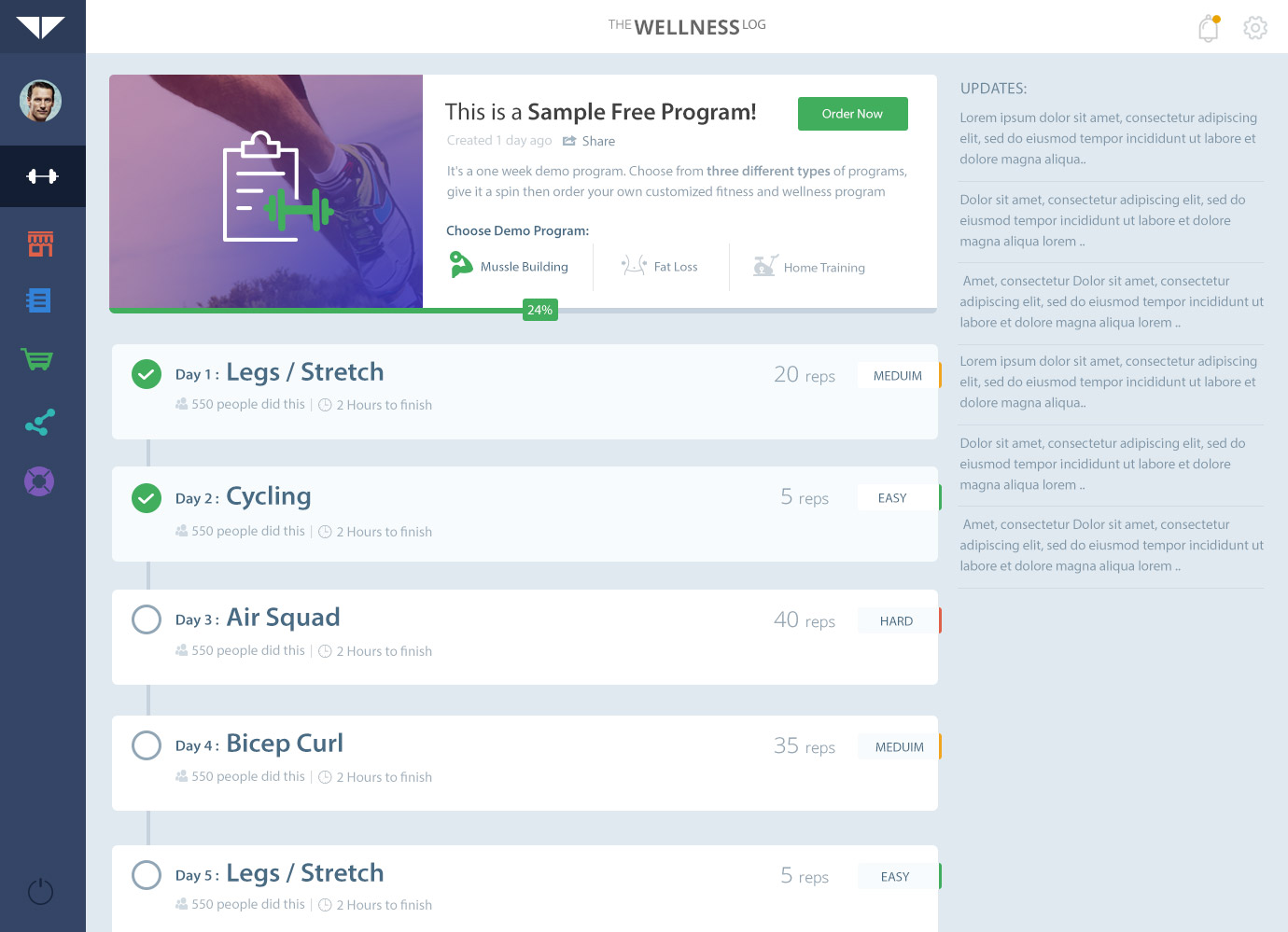 amr zakaria, the wellness log